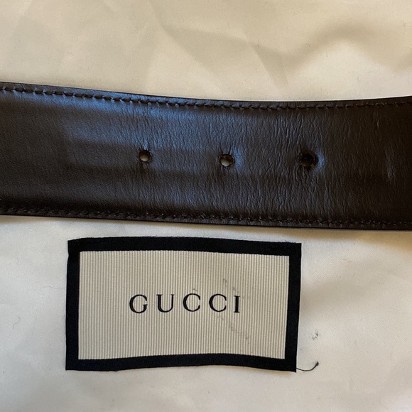 Gucci Supreme Canvas Double GG Belt With Dust Bag - Picture 15 of 17